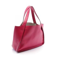 Stella McCartney Tote Bag, Faux Leather, Women's, Red, 502793