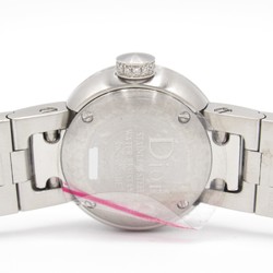 Dior La D Deux Wristwatch Stainless Steel Ladies Silver CD040111