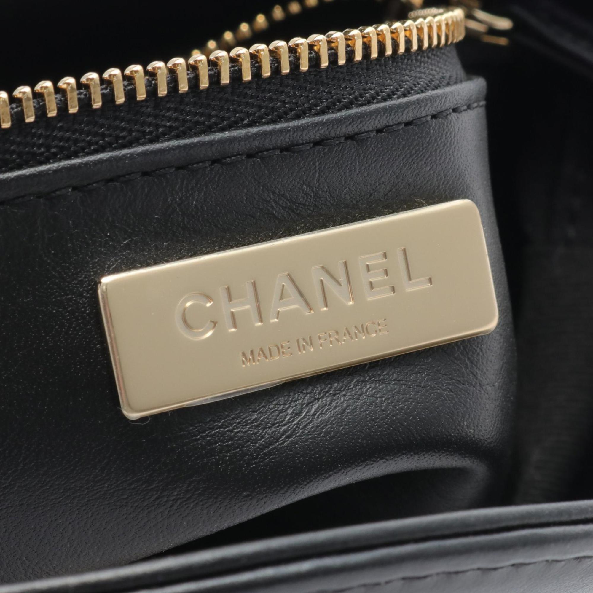 CHANEL Chanel 31 Shoulder Bag Leather Women's Black AS4133