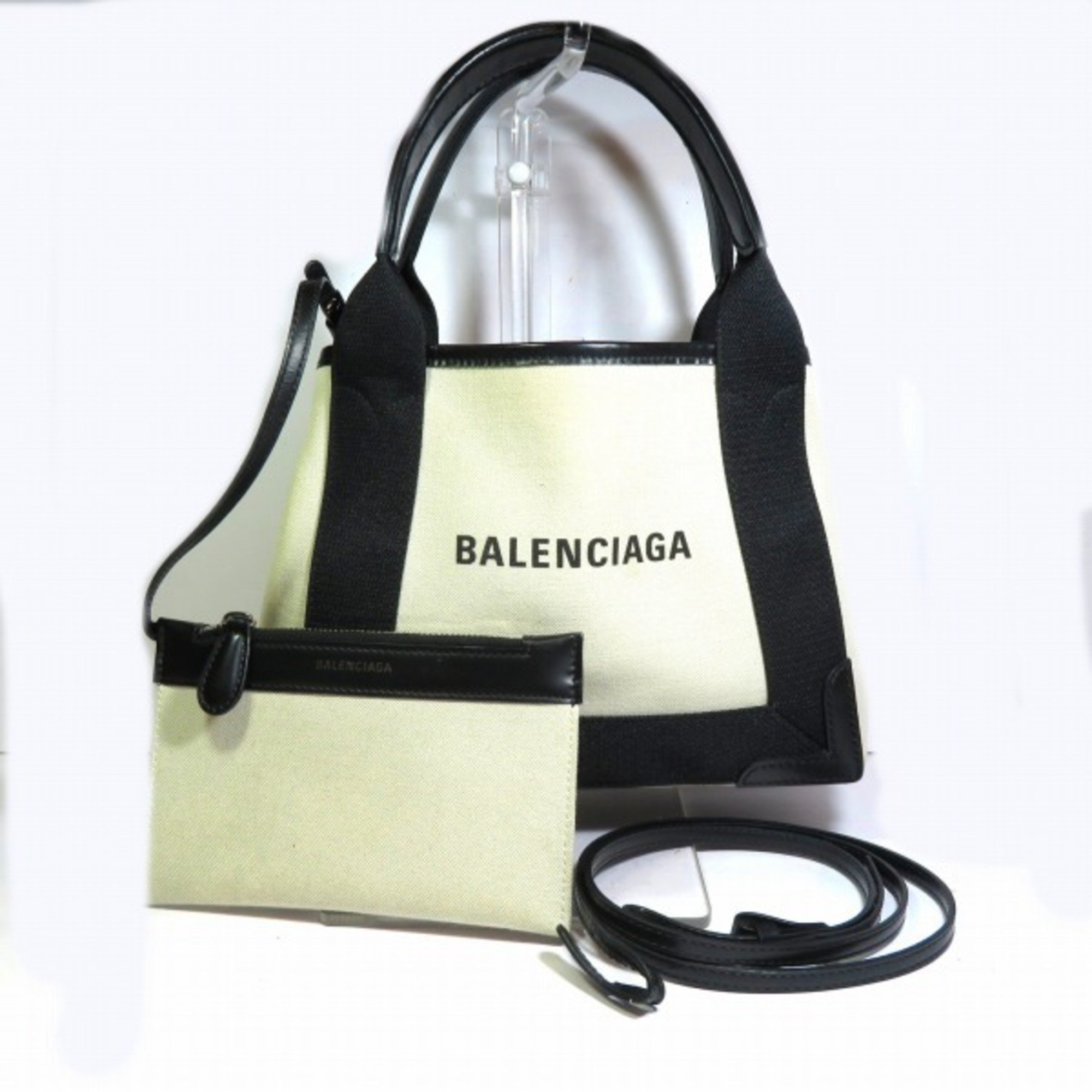 Balenciaga Navy Cabas XS 390346 Bags, Handbags, Shoulder Women's