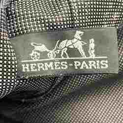 Hermes Air Line MM Black Leather Bag Tote for Men and Women