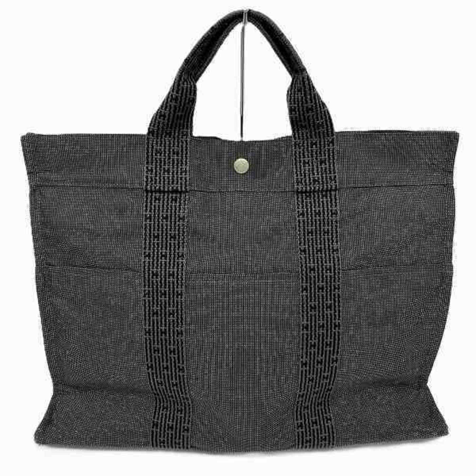 Hermes Air Line MM Dark Grey Bag Tote Men's Women's