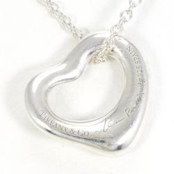 Tiffany Heart Silver Necklace Box Bag Total weight approx. 2.0g 40cm