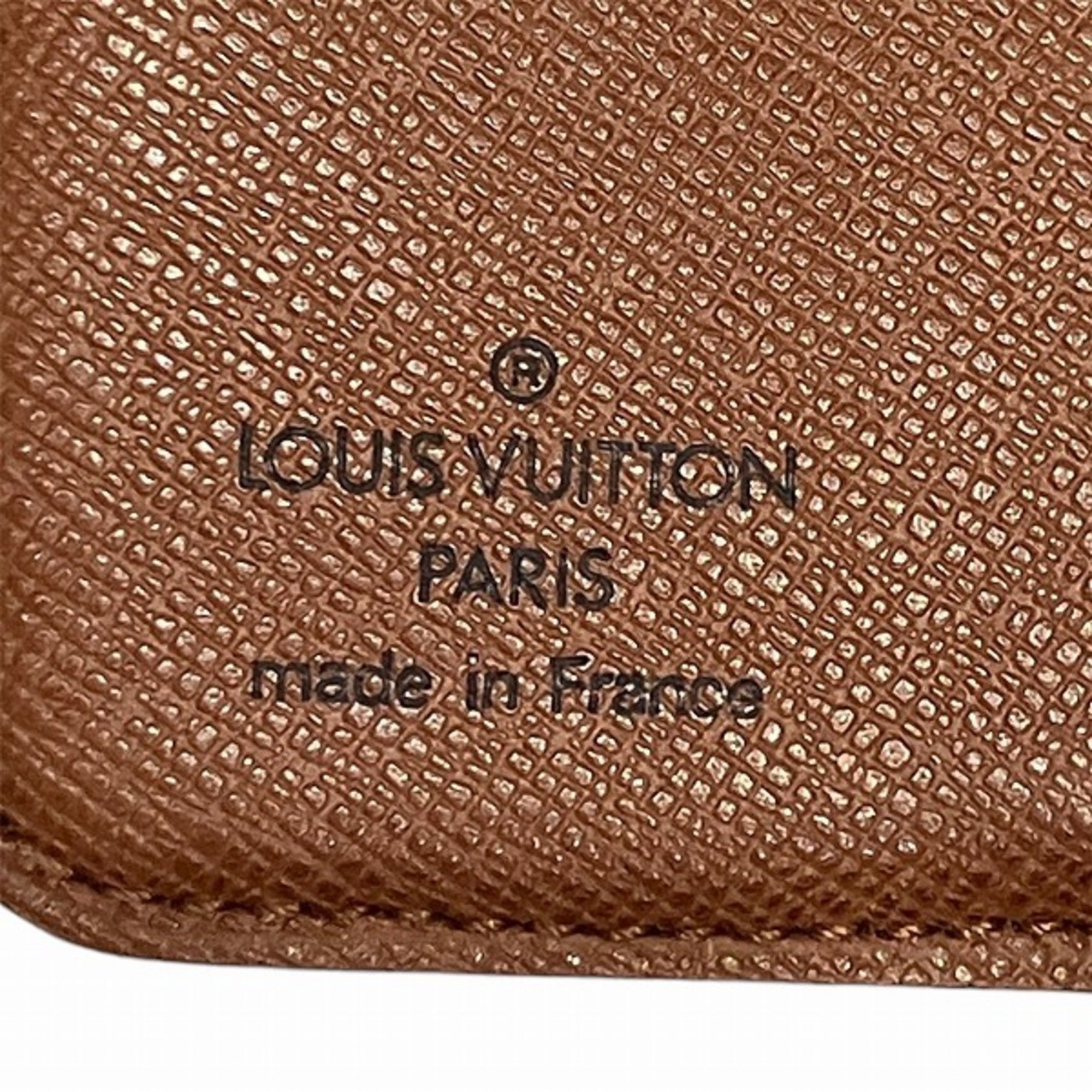 Louis Vuitton Monogram Compact Zip M61667 Bi-fold Wallet for Men and Women