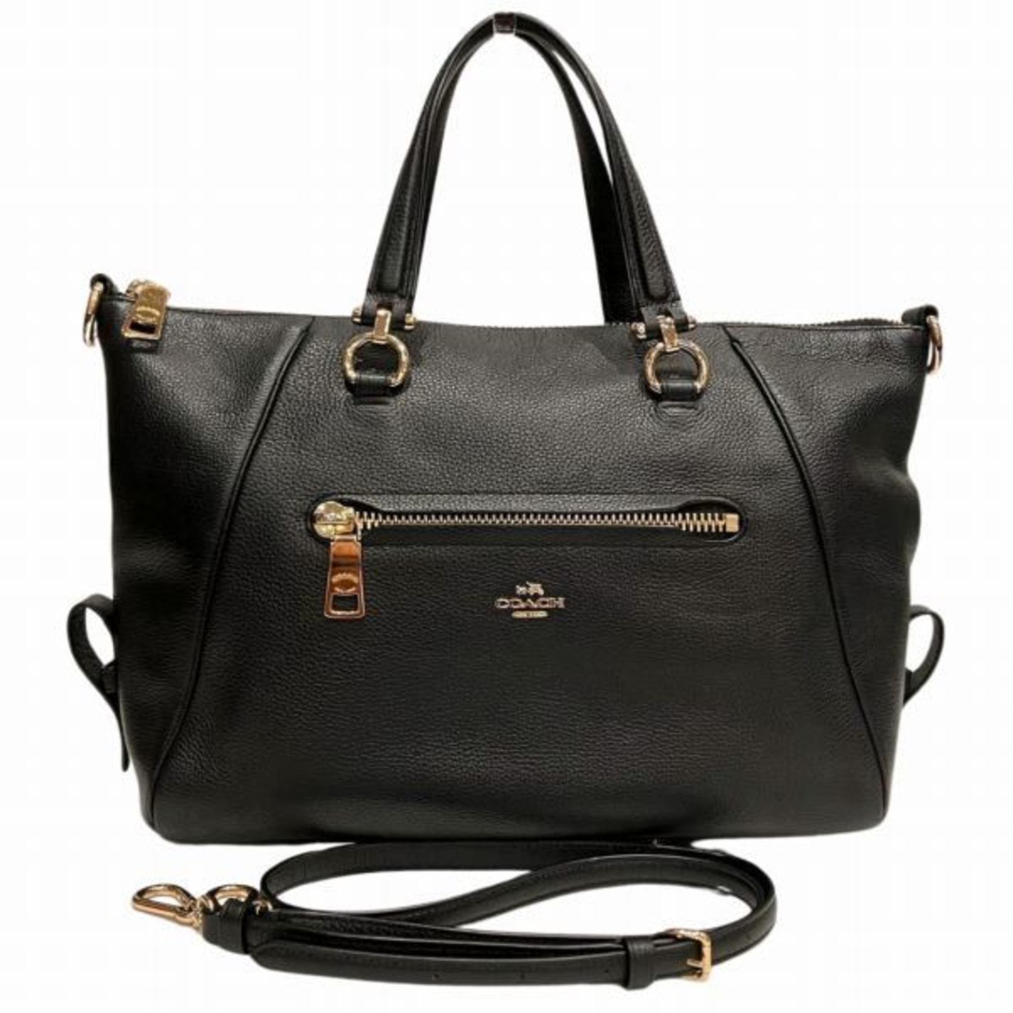 Coach COACH 37934 Leather Bag Handbag Shoulder Women's