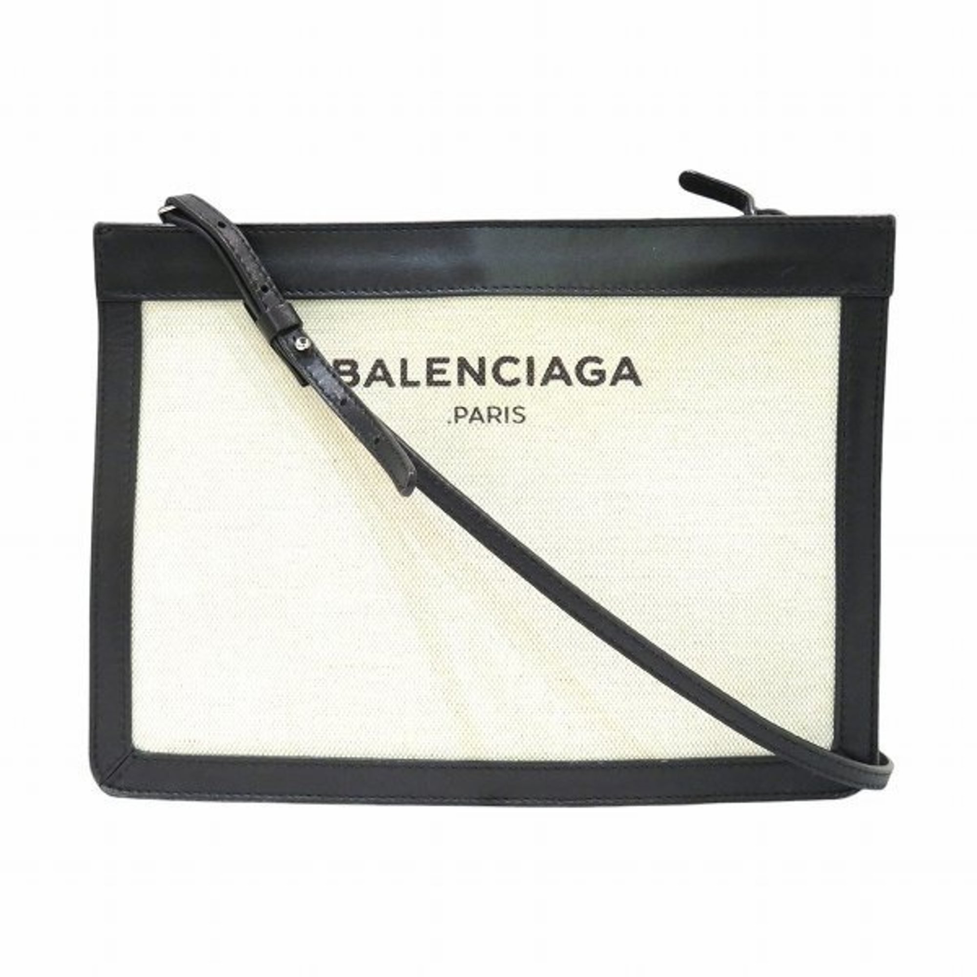 Balenciaga Navy Pochette 339937 Bag Shoulder Women's