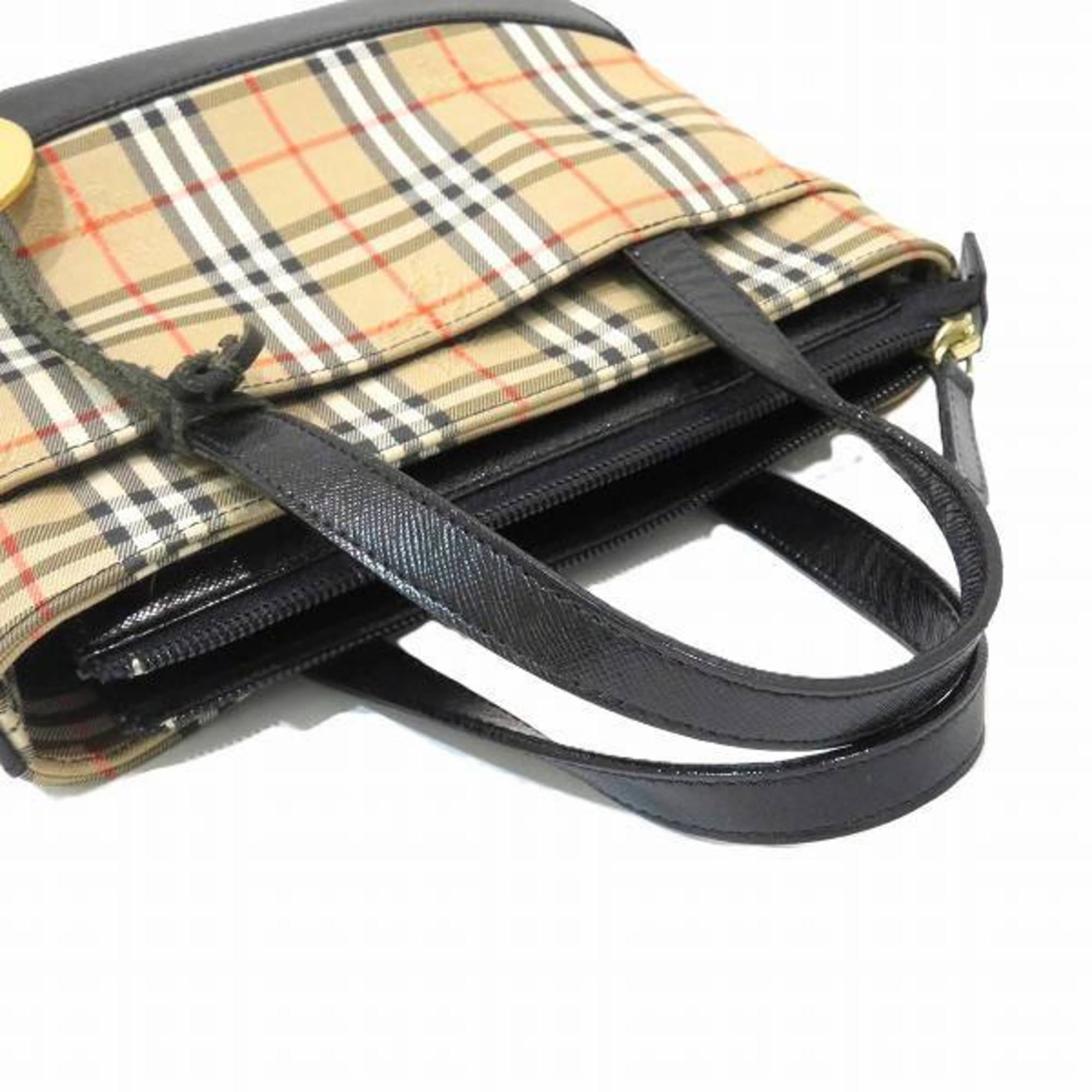 Burberry Nova Check Shadow Horse Bag Handbag for Women