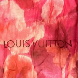 Louis Vuitton Pareo Summer Ikat M74928 Pleated Accessory Stole Scarf Women's