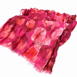 Louis Vuitton Pareo Summer Ikat M74928 Pleated Accessory Stole Scarf Women's