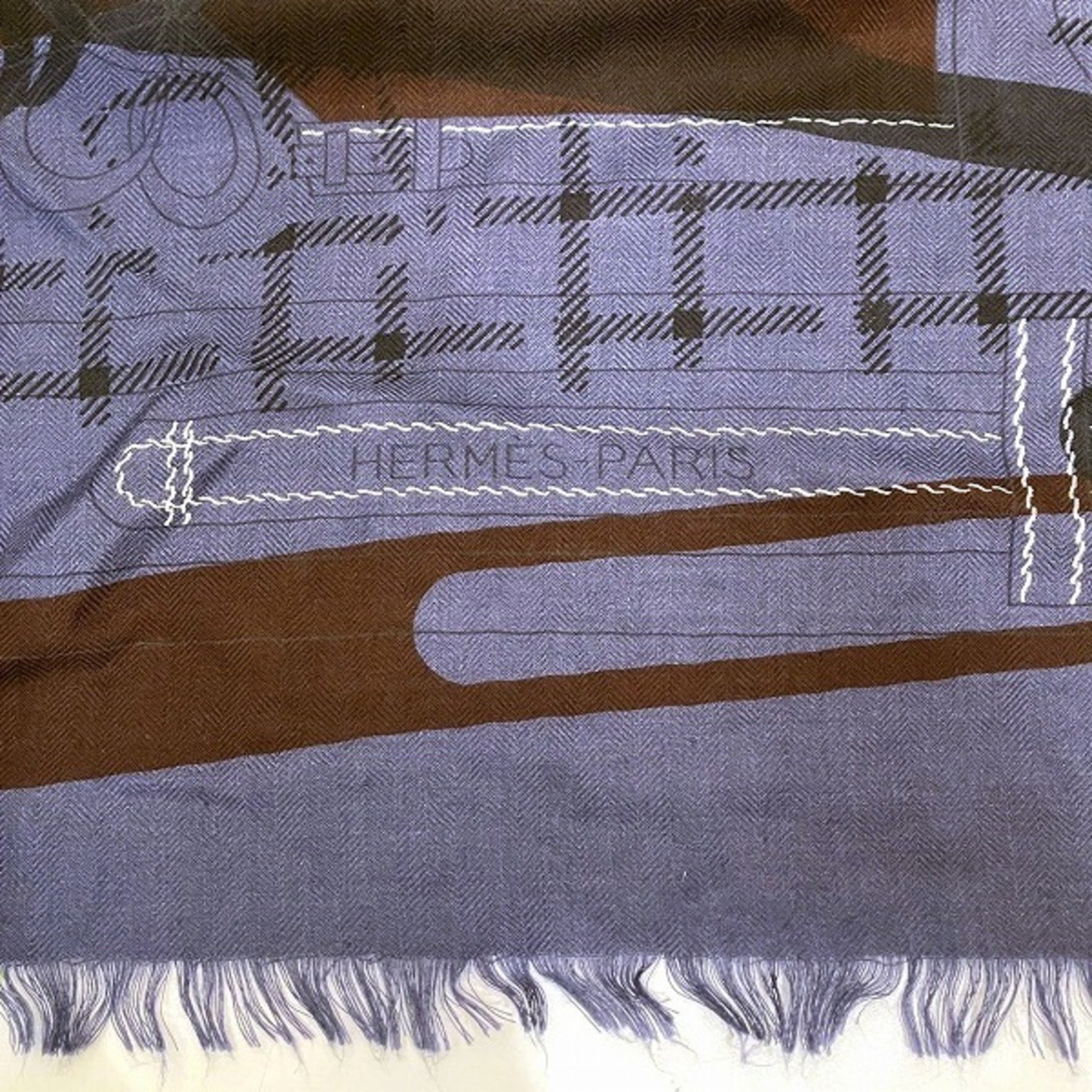 Hermes Carre 140 Camails Jean Accessories Scarves Stoles Women's