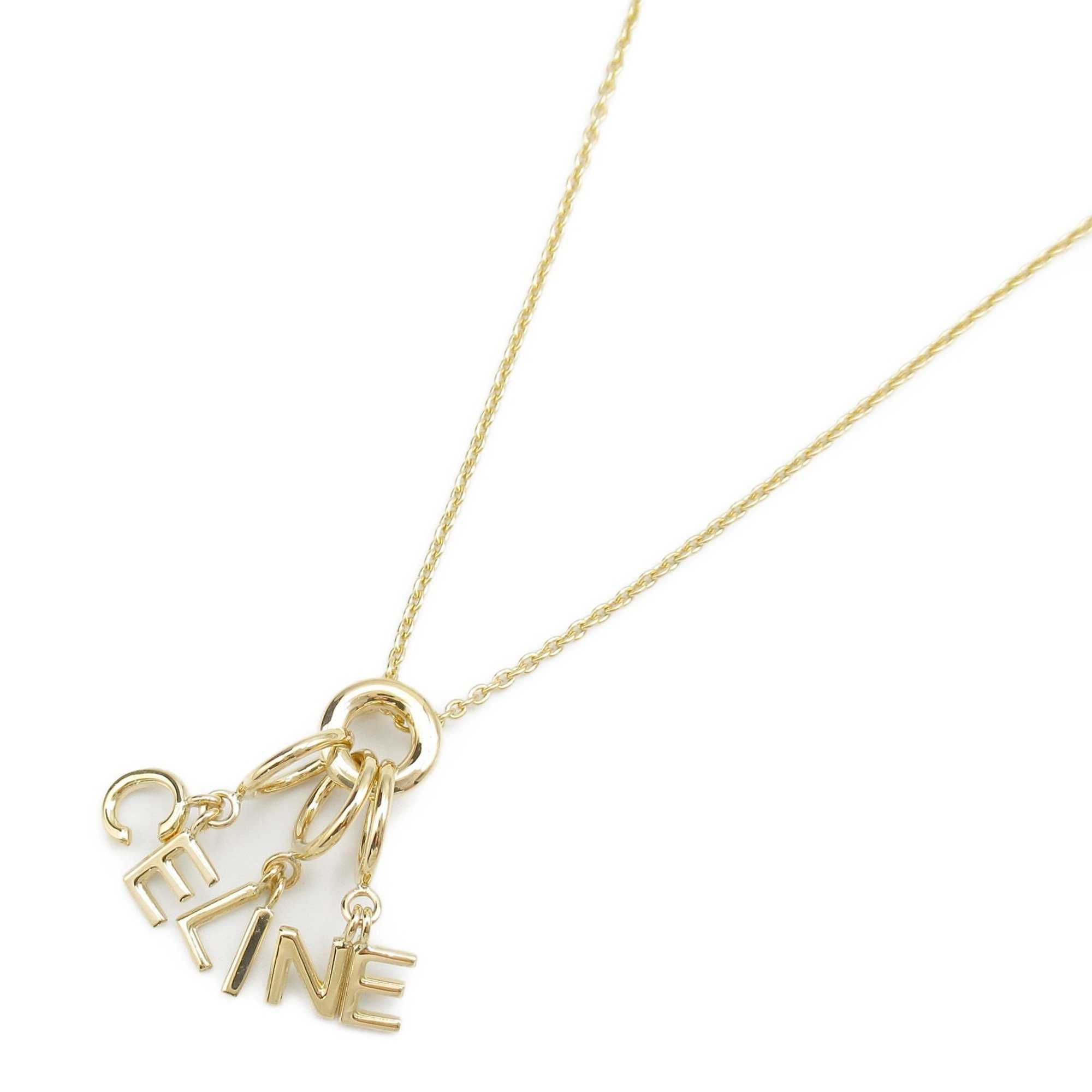 CELINE Necklace K18 (yellow gold) Women's Gold