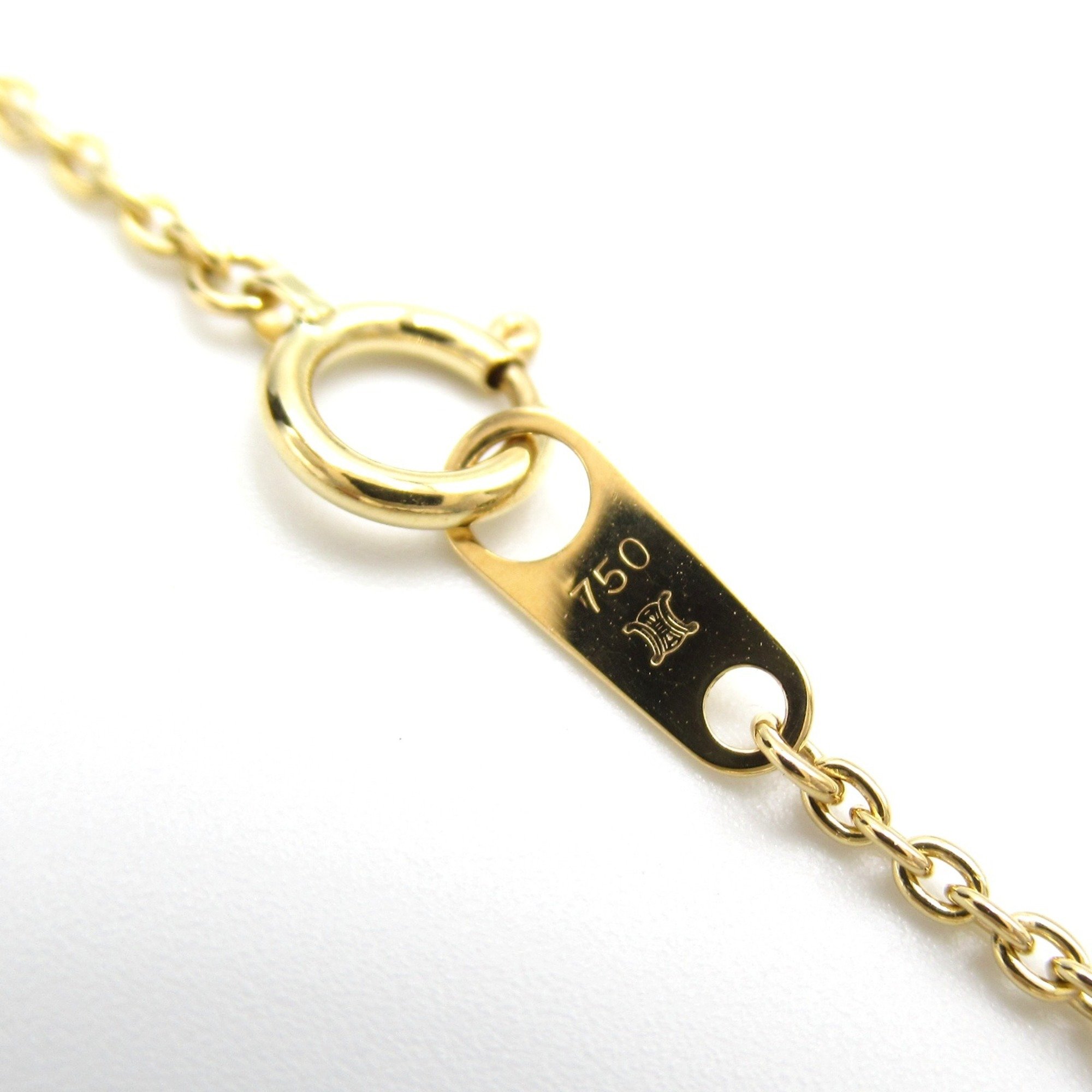 CELINE Necklace K18 (yellow gold) Women's Gold