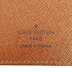 Louis Vuitton Monogram Agenda Posh R20503 Notebook Cover Men's Women's Wallet