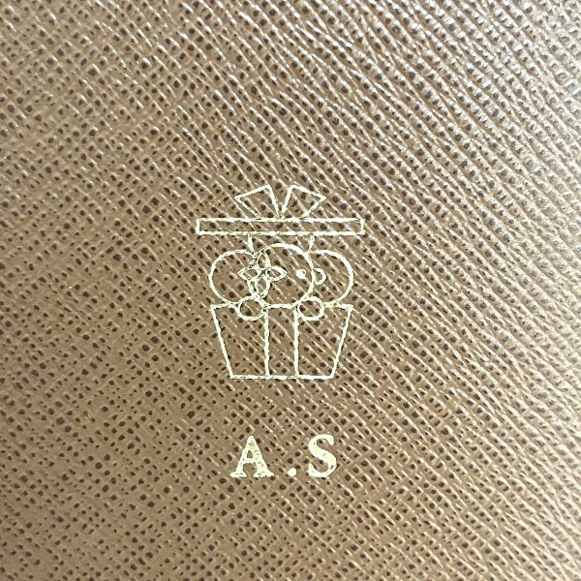 Louis Vuitton Monogram Agenda Posh R20503 Notebook Cover Men's Women's Wallet