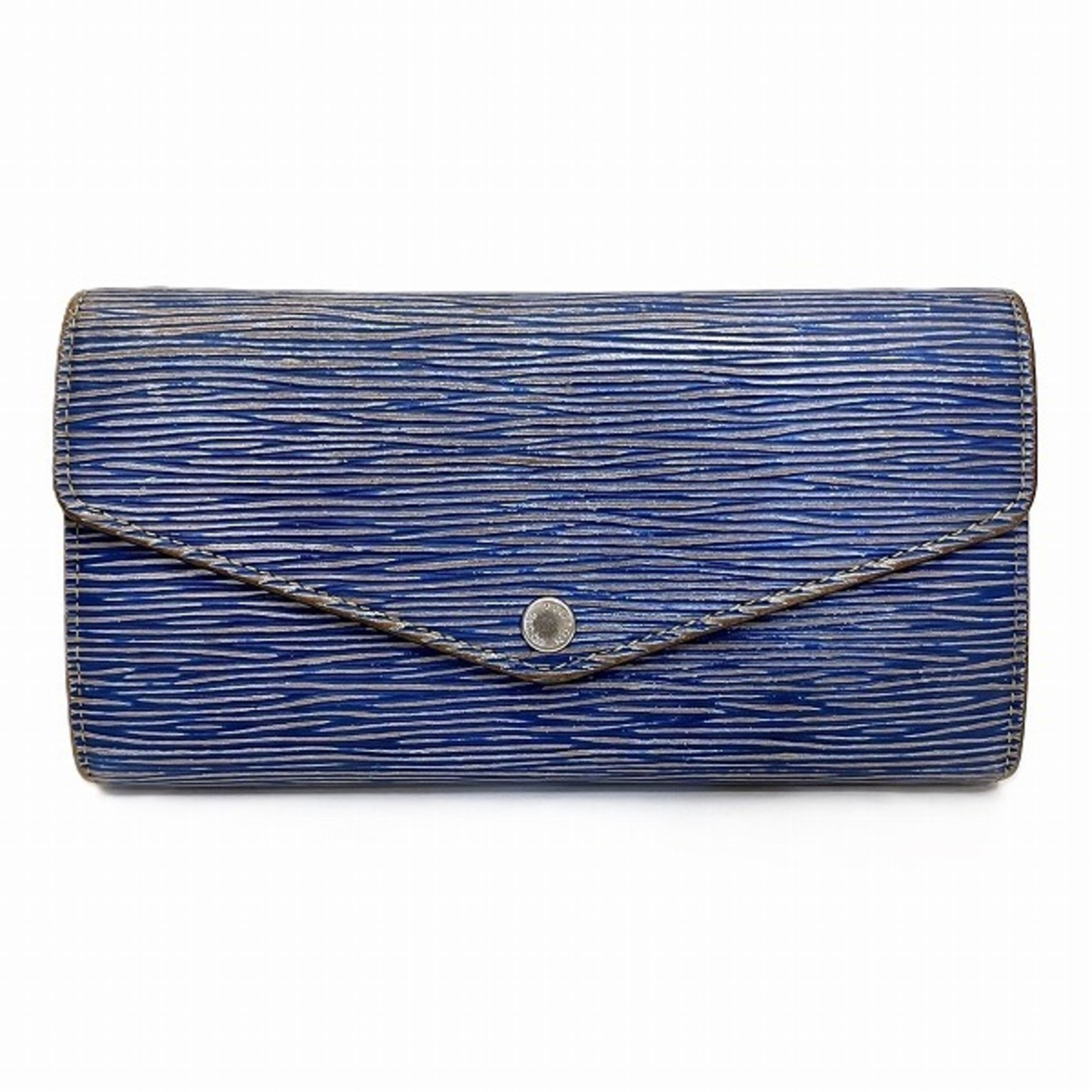 Louis Vuitton Epi Denim Portefeuille Sarah M61649 Long Wallet for Men and Women