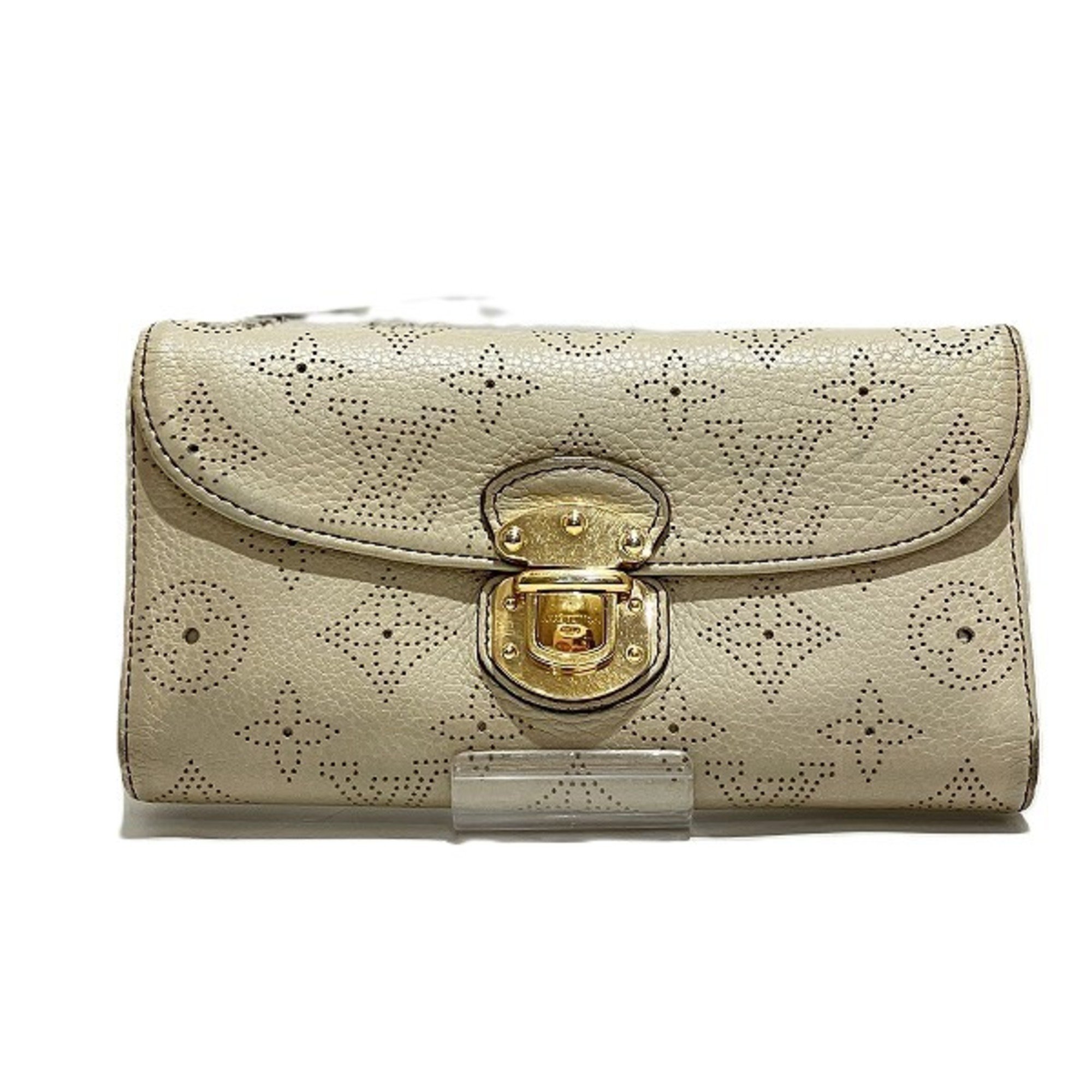 Louis Vuitton Mahina Portefeuille Amelia M58132 Long Wallet for Women