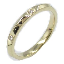 Tiffany & Co. True Band 6P Diamond Ring, K18 (Yellow Gold), Diamond, Women's, Gold