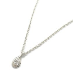 Tiffany & Co. Shape by the Yard Necklace, Silver 925, Diamond, Women's, Clear