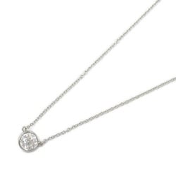 Tiffany & Co. By the Yard Diamond Necklace, Pt950 Platinum, Diamond, Women's, Clear