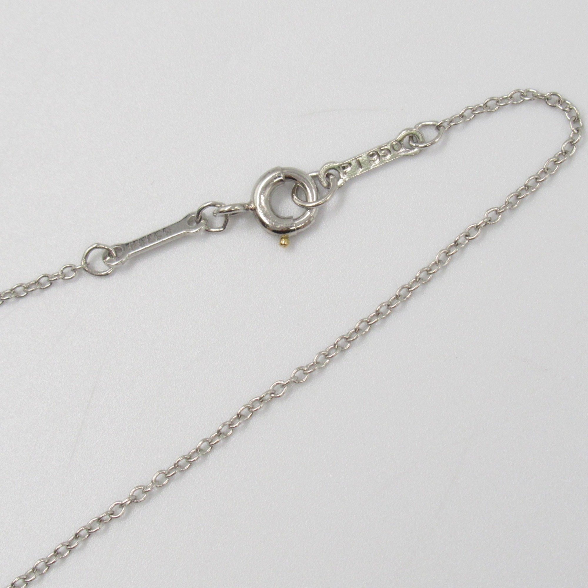 Tiffany & Co. By the Yard Diamond Necklace, Pt950 Platinum, Diamond, Women's, Clear