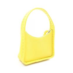 FENDI Small Fendessence Handbag Bag Leather Women's Yellow 8BS094