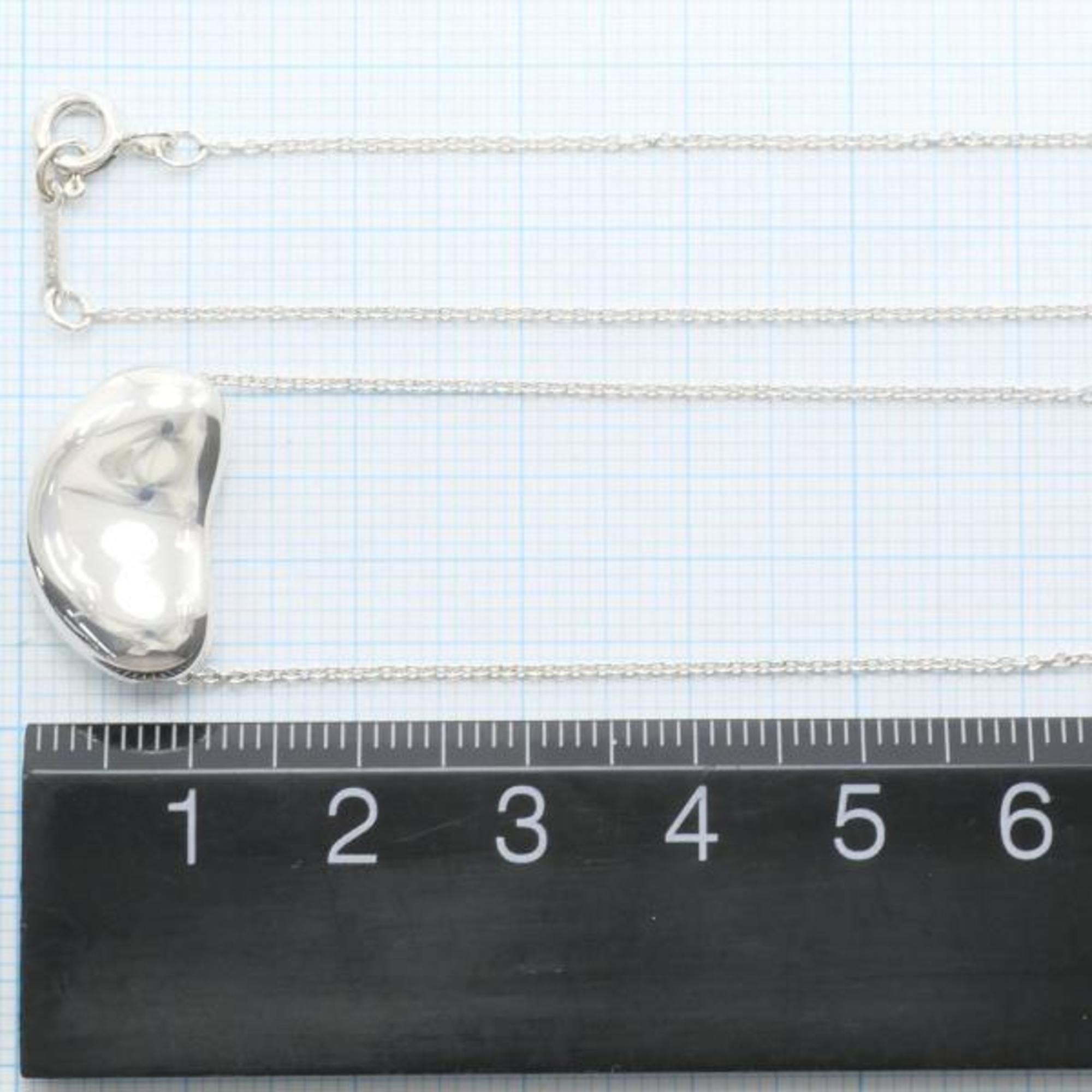 Tiffany Bean Silver Necklace Total weight approx. 7.7g 41cm