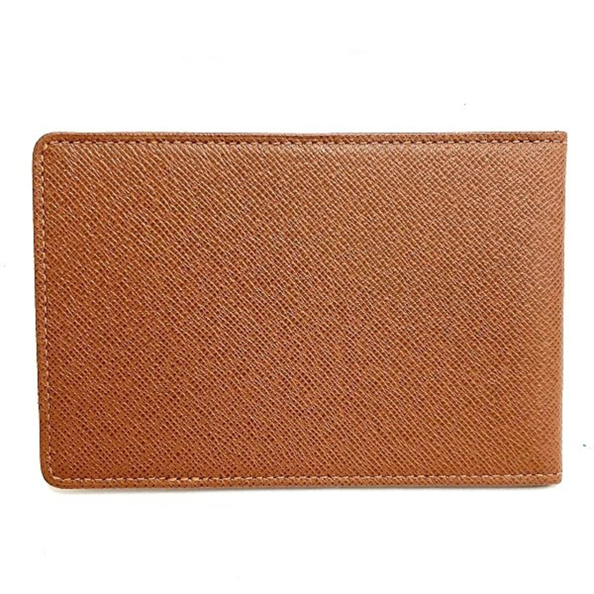 Louis Vuitton Taiga MB0072A Accessories Business Card Holders/Card Cases Pass Men's Women's