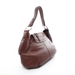 Tod's Shoulder Bag, Leather, Women's, Brown