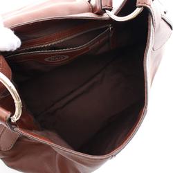 Tod's Shoulder Bag, Leather, Women's, Brown