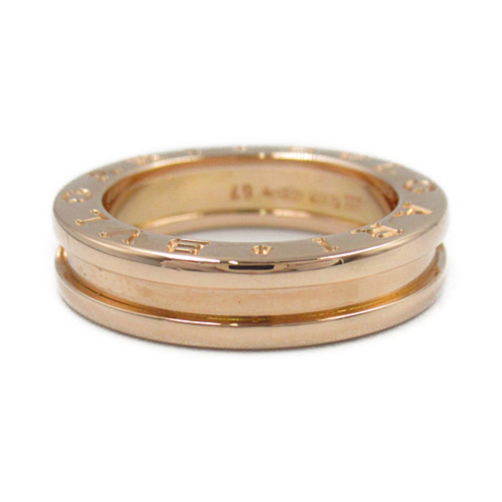 BVLGARI B-zero1 Ring, K18PG (pink gold), ladies' gold