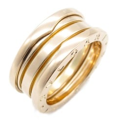 BVLGARI B.zero1 Ring, K18PG (Pink Gold), Men's, Women's, Gold