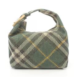 Burberry handbag, nylon bag, women's, green, multicolor, 8082047