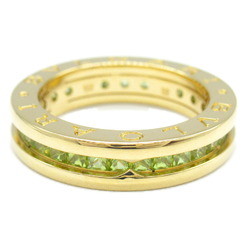 BVLGARI B-zero1 Peridot Ring, K18 (yellow gold), Peridot, Women's, Green