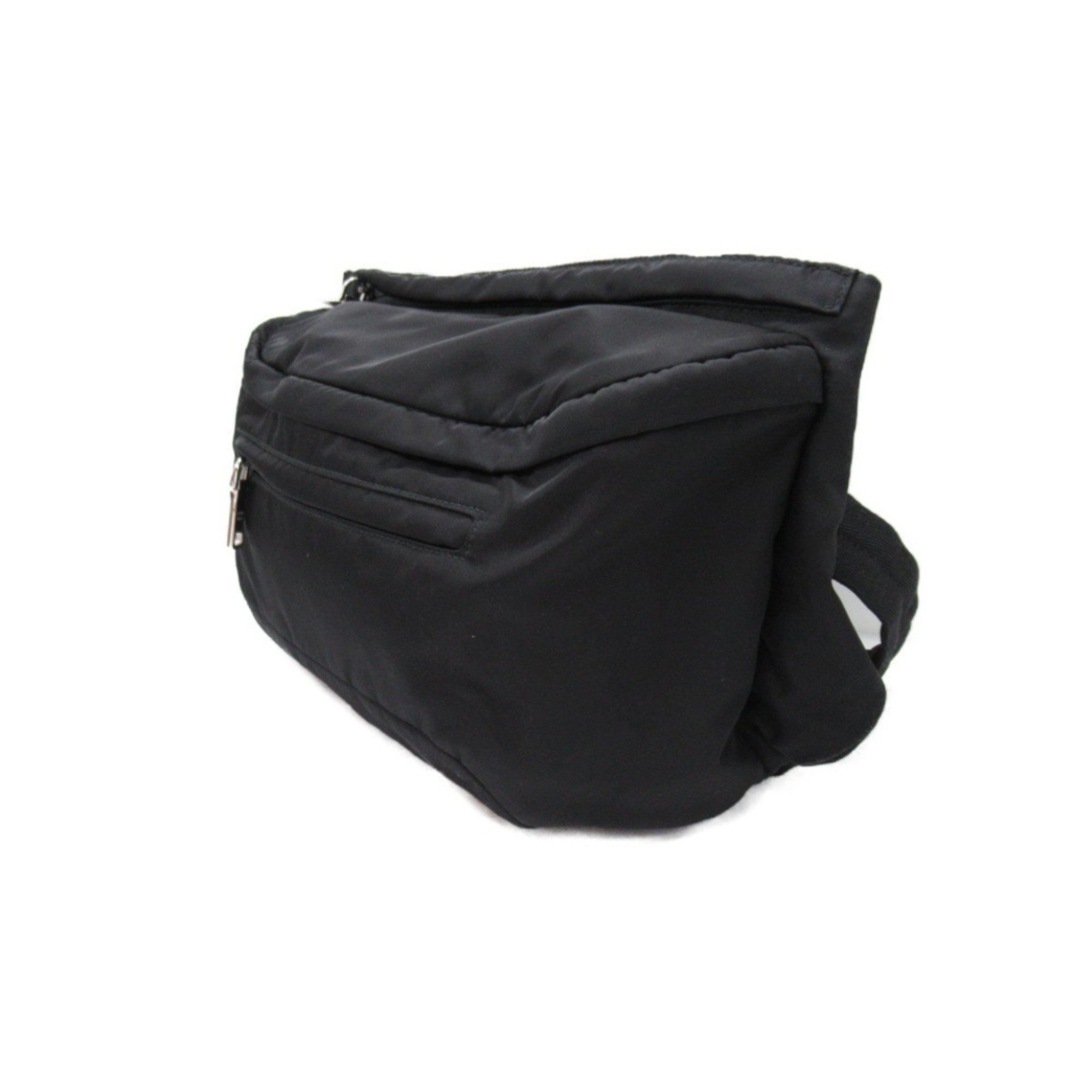 PRADA Body bag Shoulder Bag Nylon Men's Women's Black