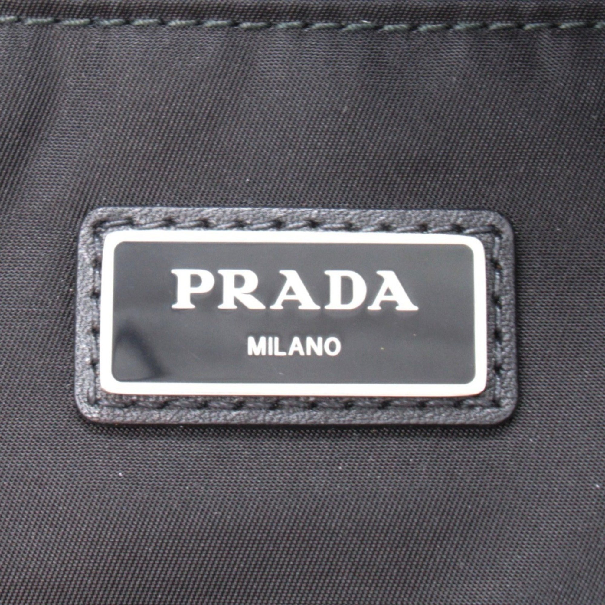 PRADA Body bag Shoulder Bag Nylon Men's Women's Black