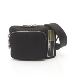 PRADA Shoulder Bag Nylon Men's Black 2VH088