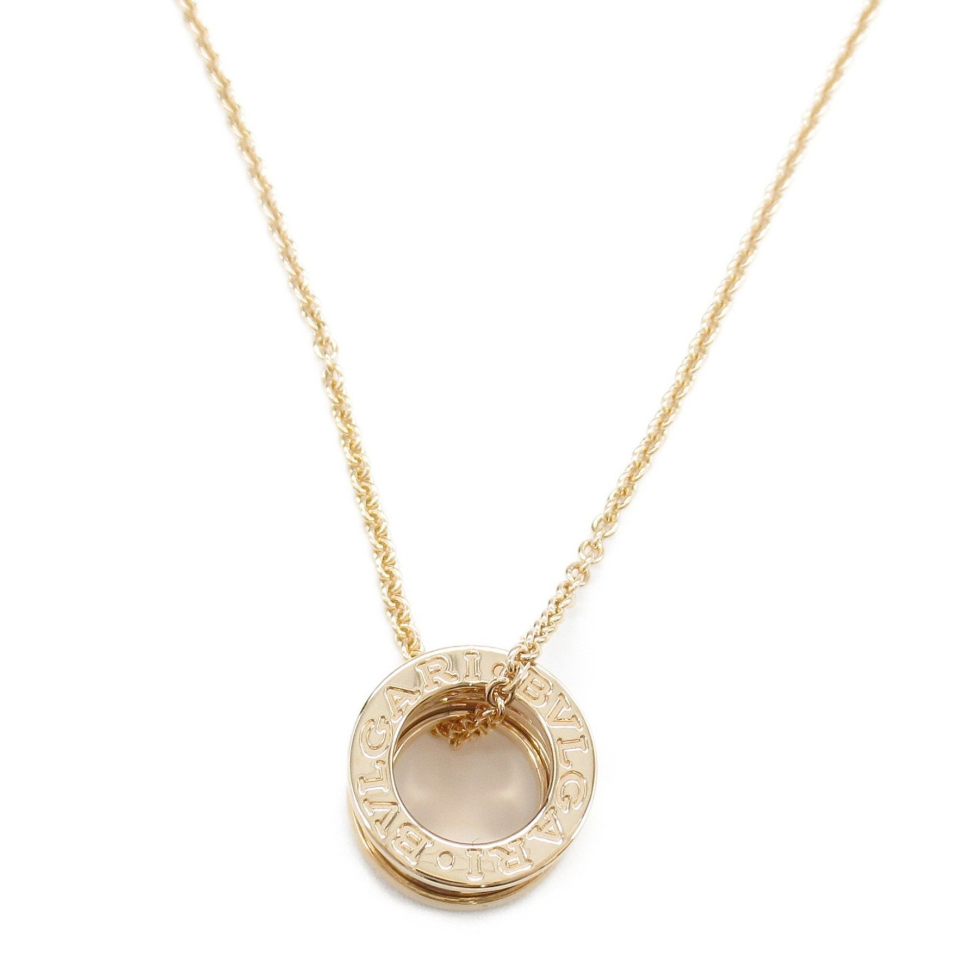 BVLGARI B-zero1 Necklace K18PG (pink gold) Men's Women's Gold