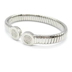 BVLGARI Tubogas Diamond Bangle METAL Ladies Clear