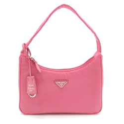 PRADA Shoulder Bag, Nylon, Women's, Pink, 1NE515