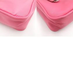 PRADA Shoulder Bag, Nylon, Women's, Pink, 1NE515