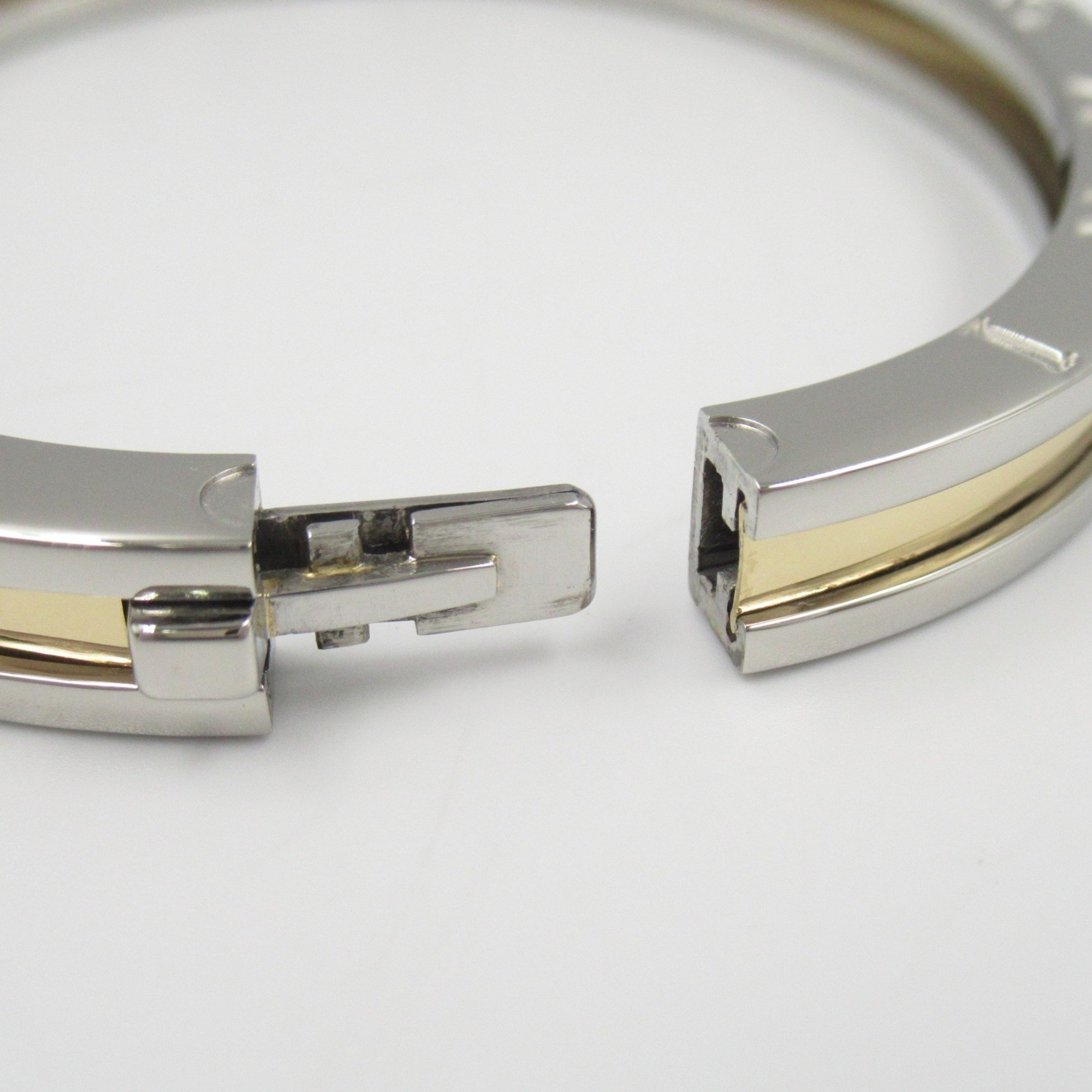 BVLGARI B-zero1 Bracelet K18 (yellow gold) Stainless steel Ladies Silver Gold