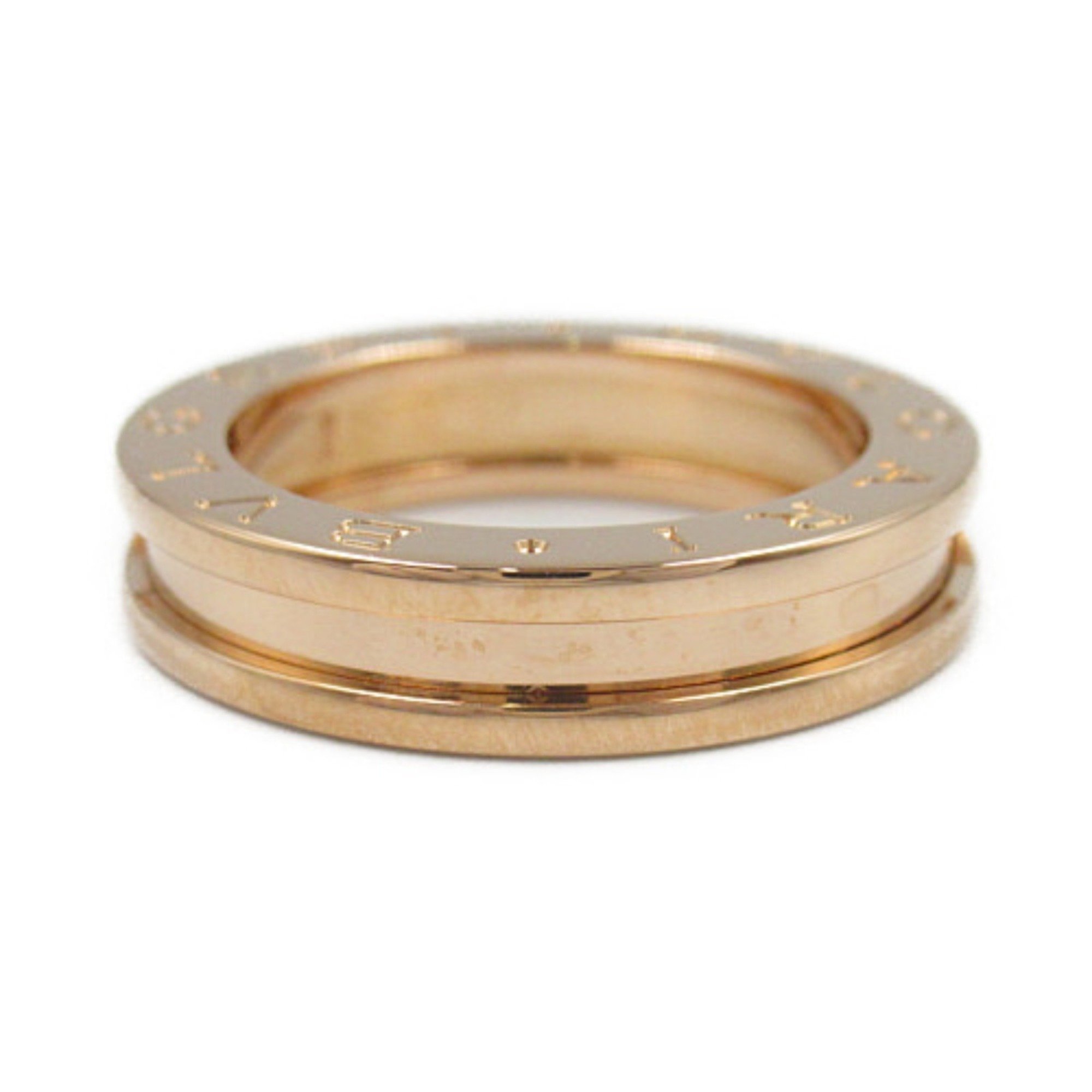 BVLGARI B-zero1 Ring, K18PG (pink gold), ladies' gold