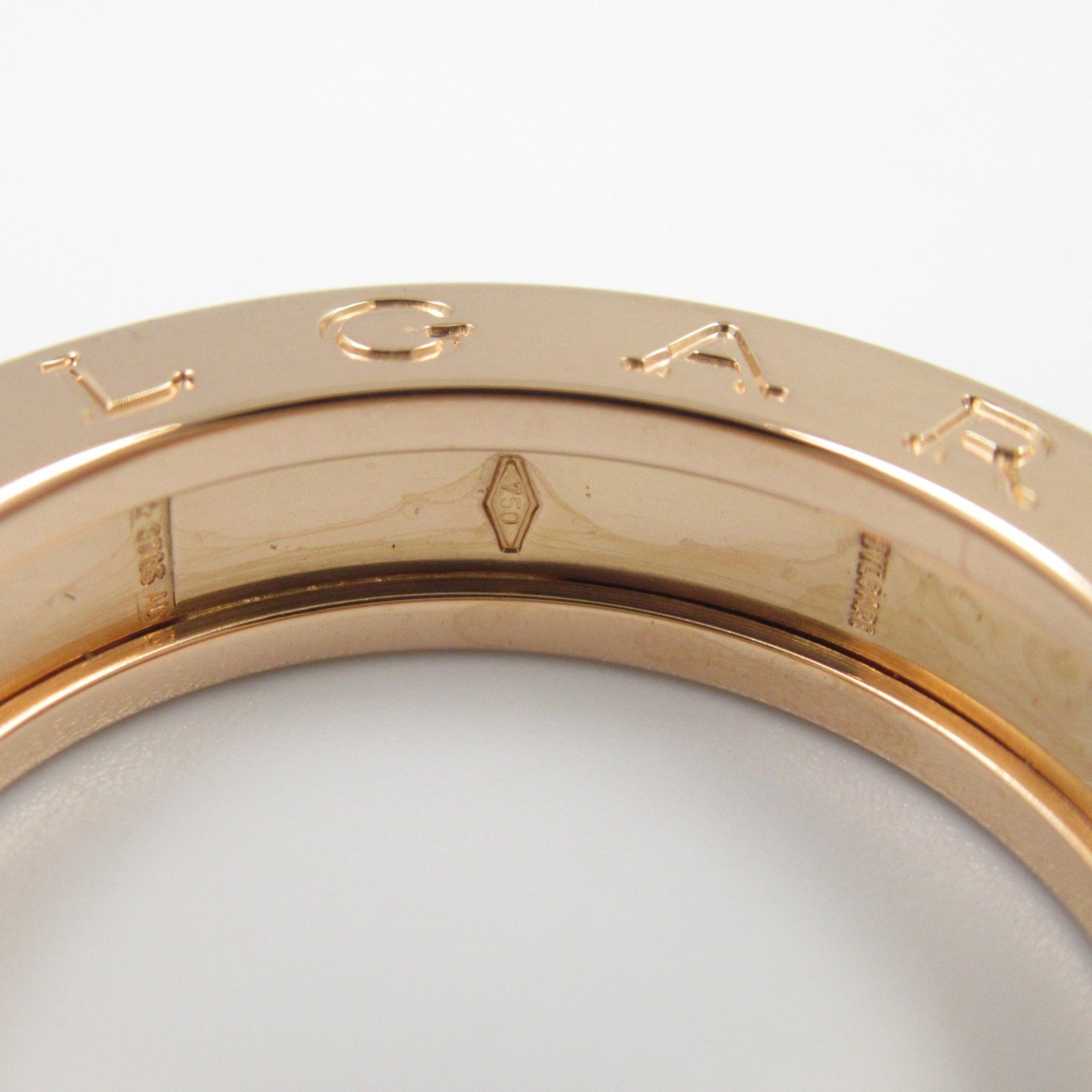 BVLGARI B-zero1 Ring, K18PG (pink gold), ladies' gold