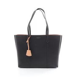 Tory Burch Perry Triple Compartment Tote Bag Leather Women's Black 81932001