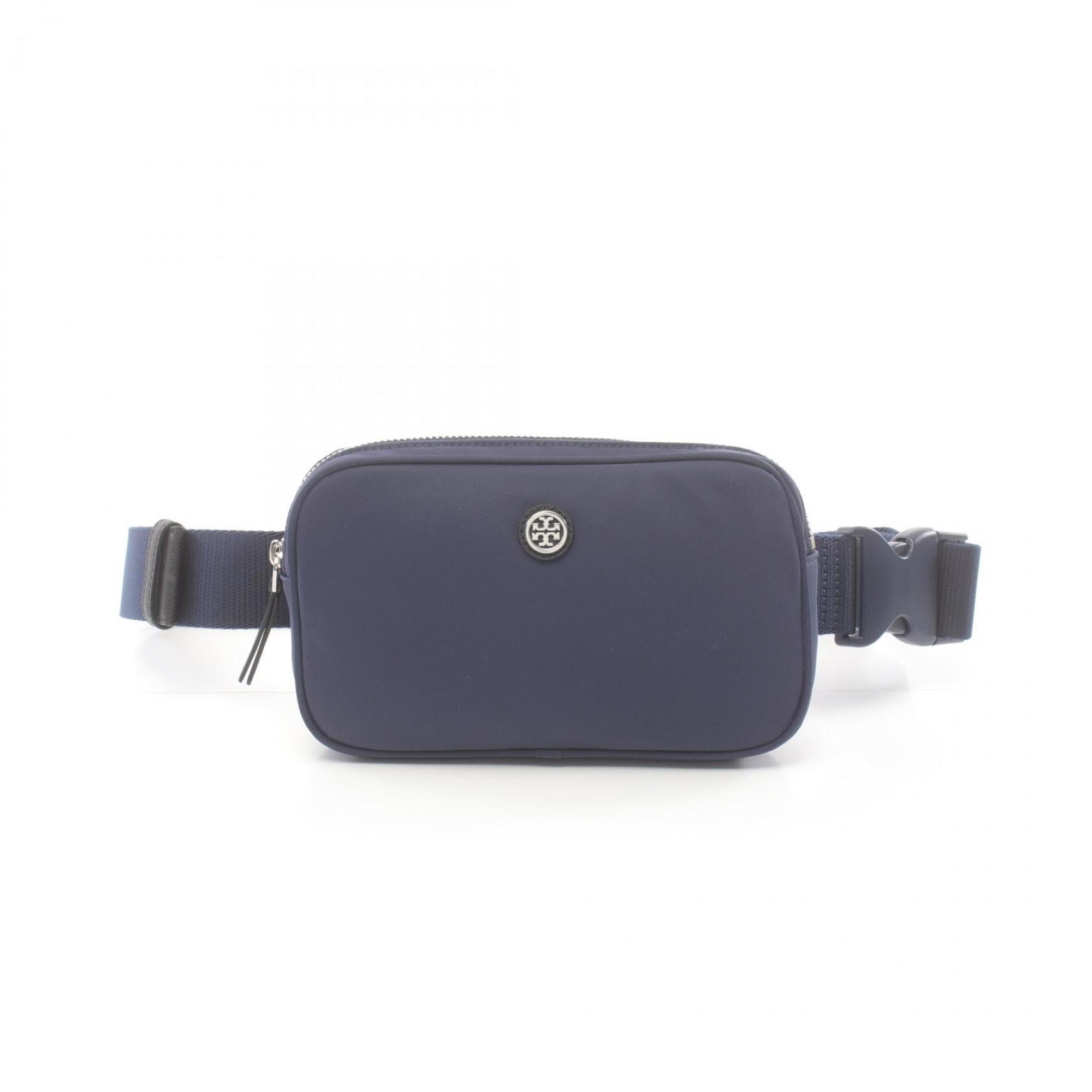 Tory Burch VIRGINIA BELT Waist Bag Body Nylon Women's Navy 149530403