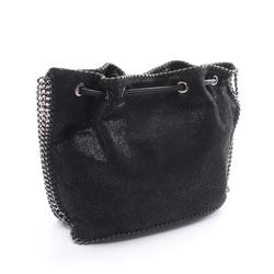 Stella McCartney Falabella Shoulder Bag, Faux Leather, Women's, Black