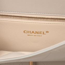 CHANEL Matelasse 31 rue cambon shoulder bag, lambskin, women's, grey