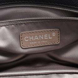 CHANEL Matelasse Shoulder Bag, Caviar Skin (Grained Calfskin), Women's, Black