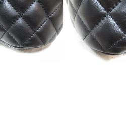 CHANEL Matelasse Backpack, Bag, Lambskin, Women's, Black