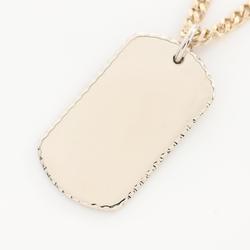 Christian Dior Dior Necklace GP (Gold Plated) Stainless Steel Men's Gold Silver N2504HOMMT300